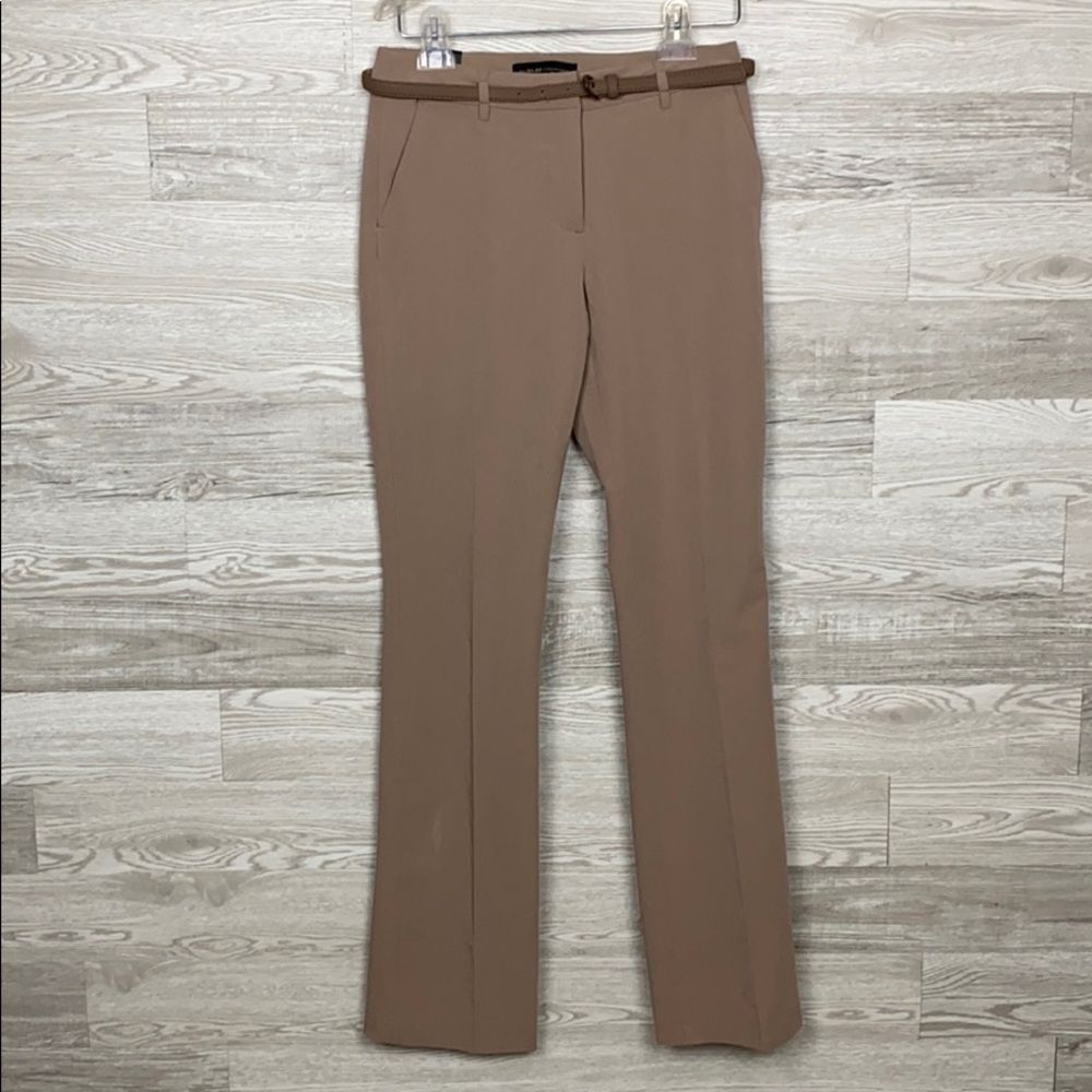 NWT My Bajee Collection Tan belt Dress Pants